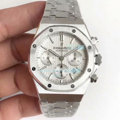 BF Factory AP Royal Oak Chronograph 26331OR Watch 41MM Silver Chronograph Dial